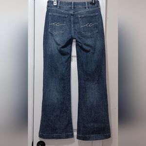 Cowgirl Couture Mid Rise Trouse Jeans 27